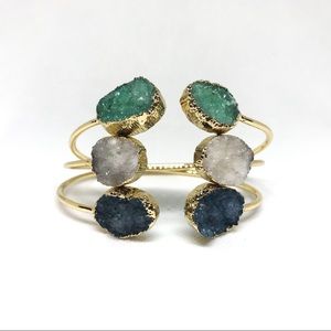 Double Druzy Bangles - Multiple colors!